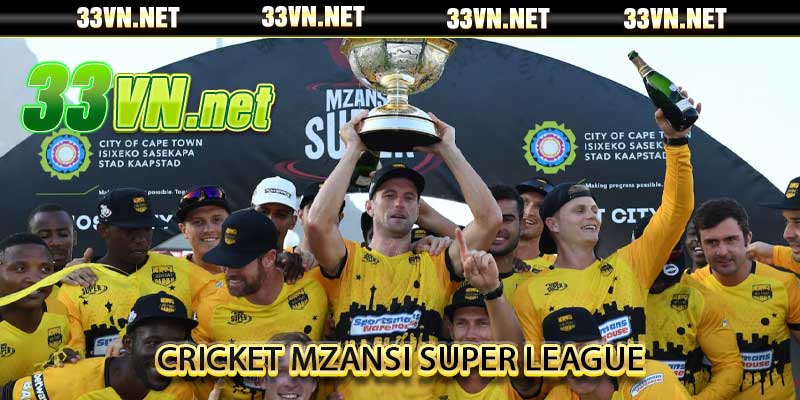 cricket Mzansi Super League